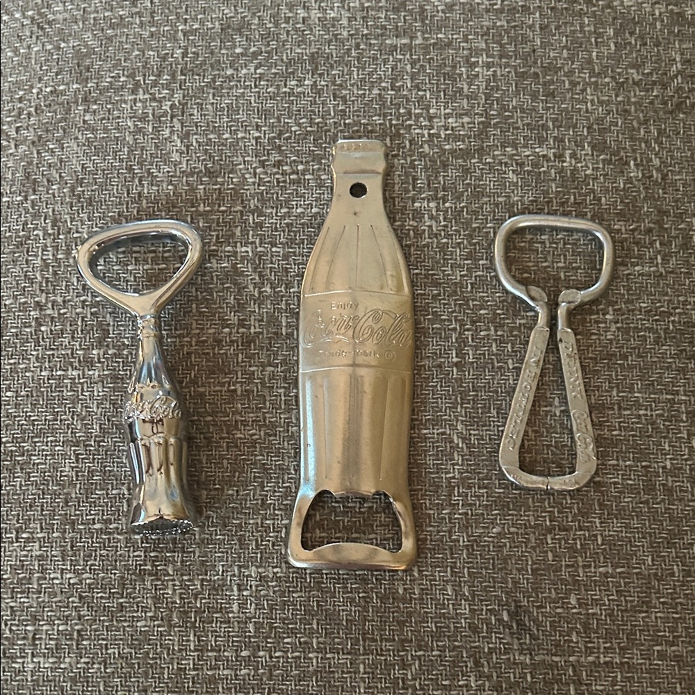 Coca-Cola Vintage Bottle Openers